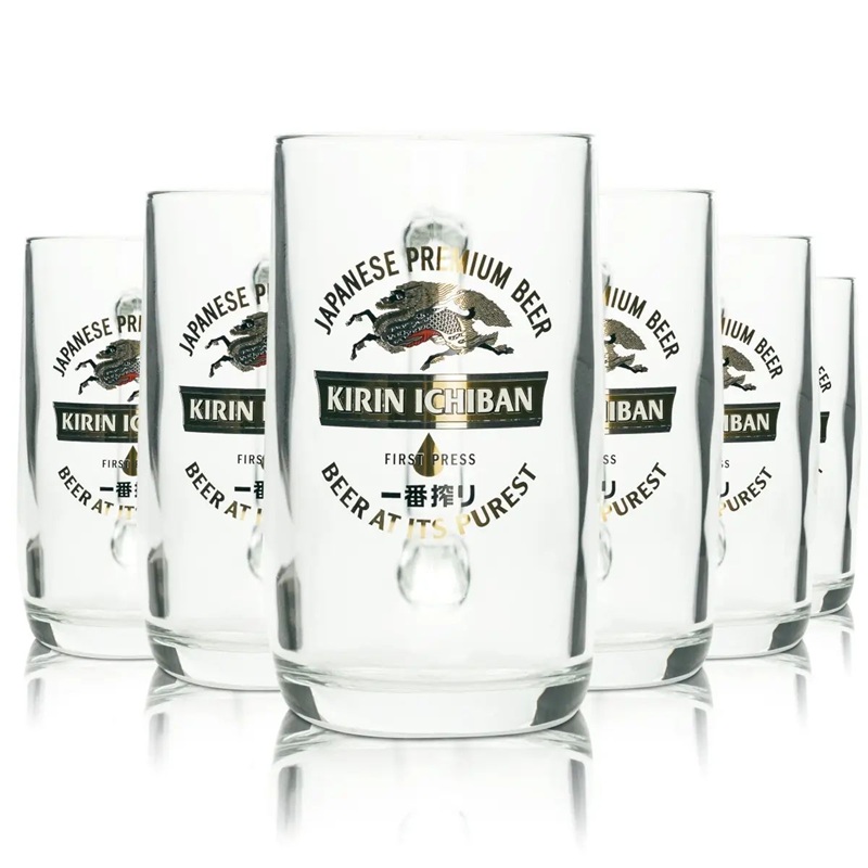 Set 6 boccali birra da 300ml. - Kirin Ichiban